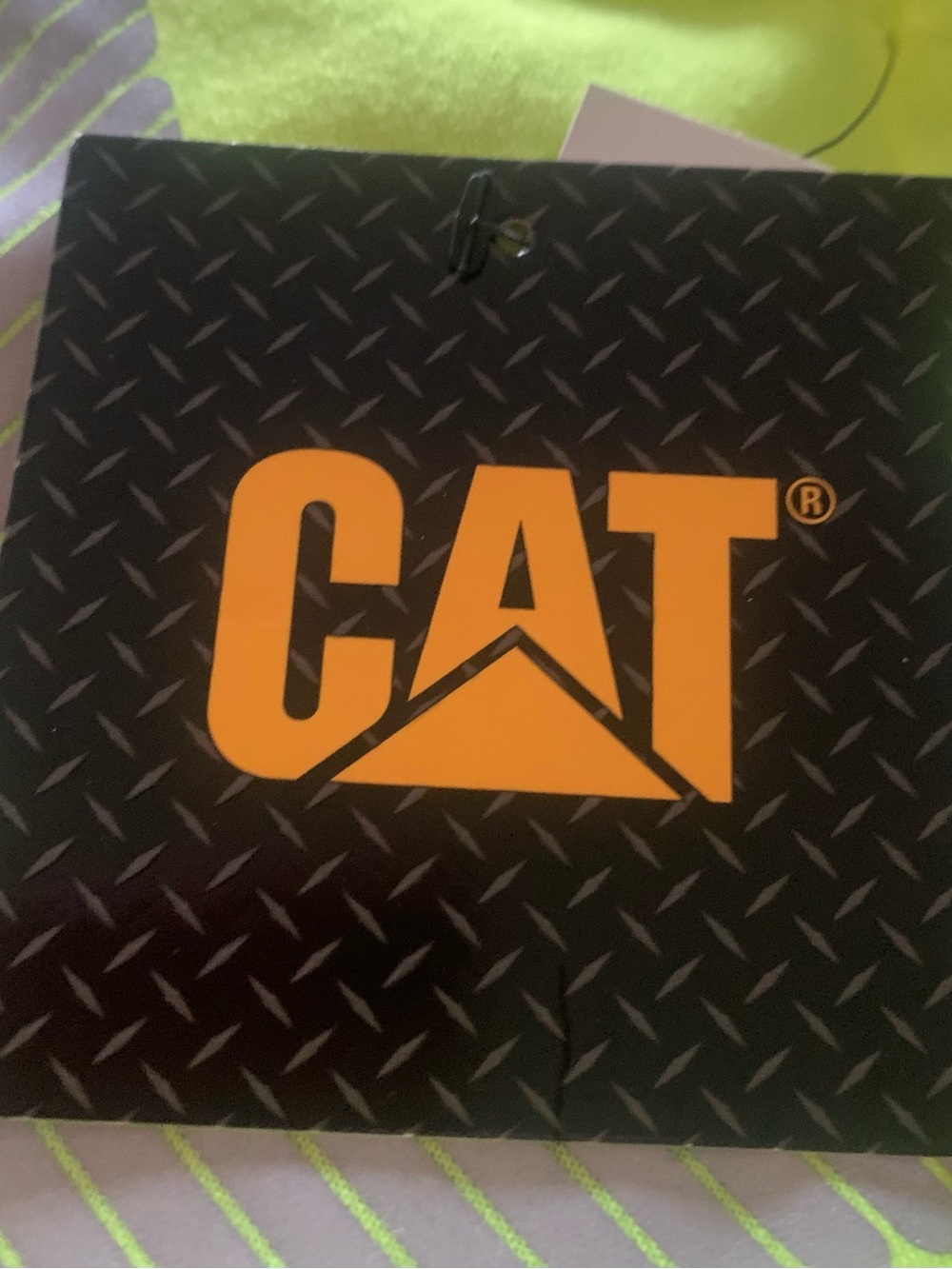 Caterpillar Hi Vis Reflective Hooded Long Sleeve Shirt ANSI Class 3 - Picture 6 of 6